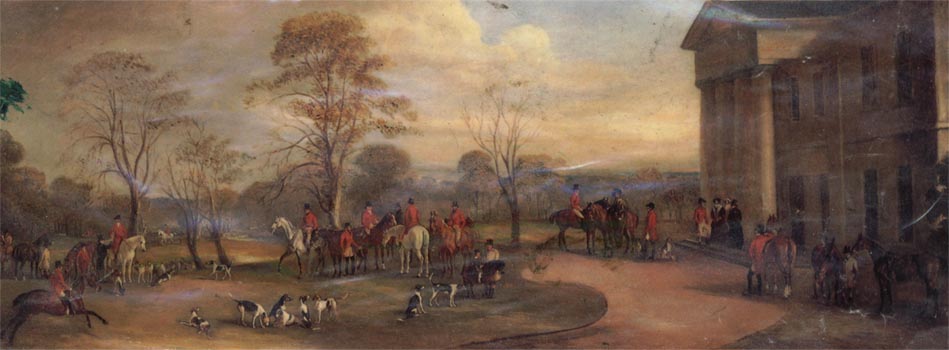 The Meet of the Quorn at Garendon Park